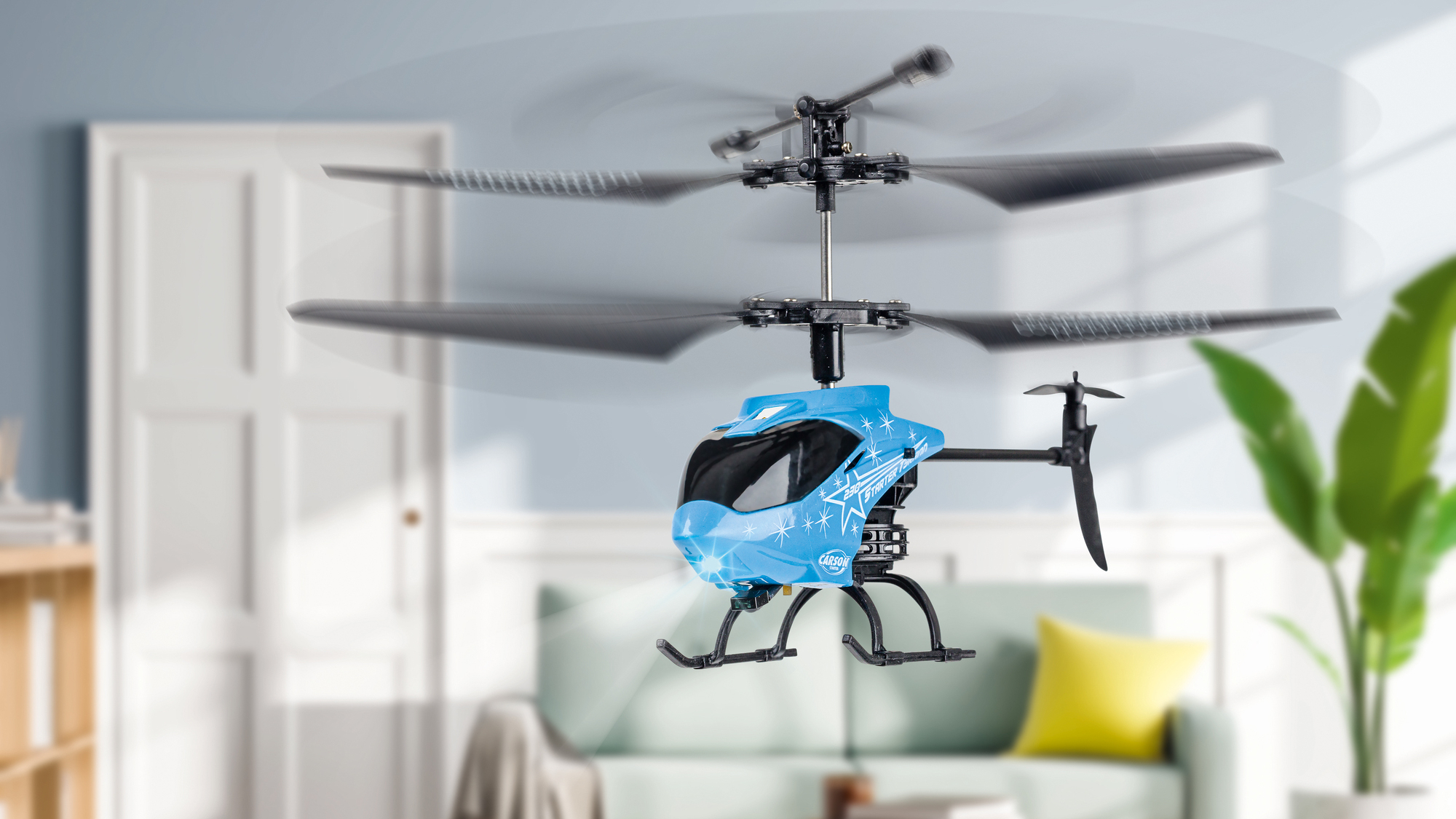 Hélicoptère RC Avec Décollage En 1 Bouton – 2 Vitesses – Alliage Résistant – Pour Enfants Et Débutants – Cadeau D’intérieur